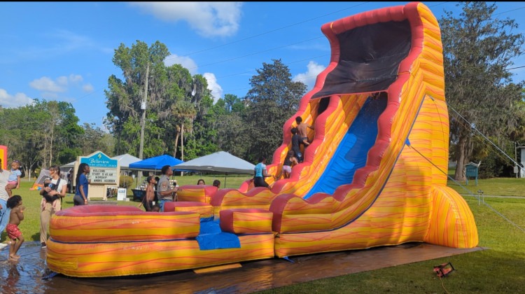 22ft Lava Rush Slide