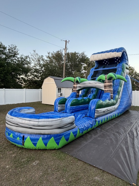 18ft Tropical Slide