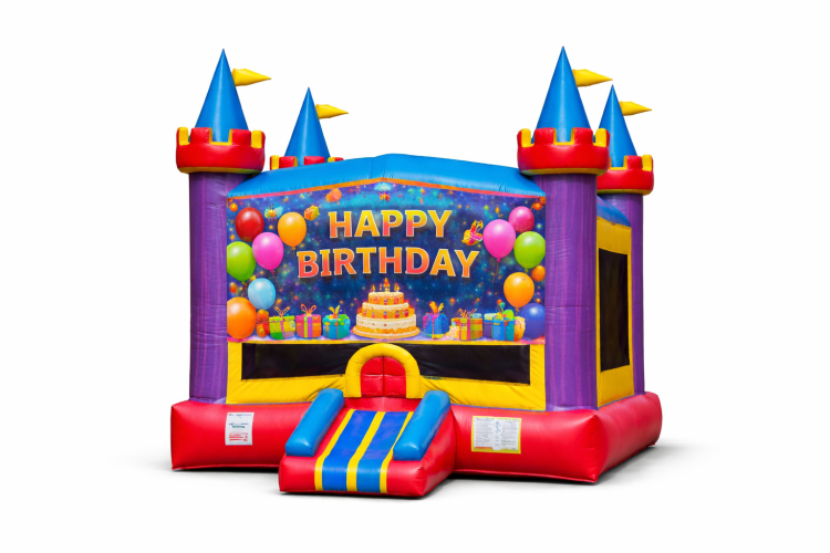 Bounce House Theme Banners